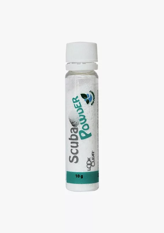 Scuba Powder Décontamination / Nettoyage — équipement plongée — déstockage — Vannes