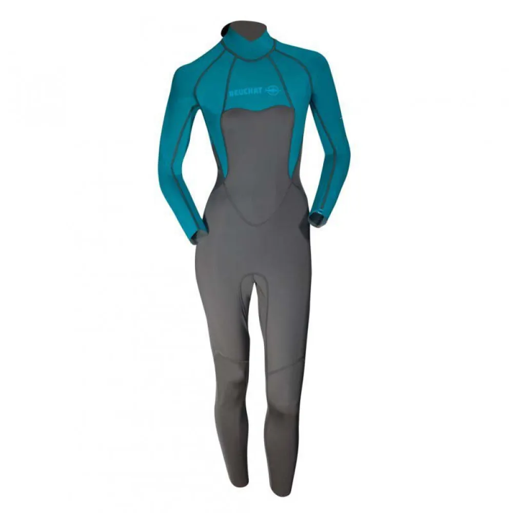 Monopièce Atoll Femme 2mm Beuchat — équipement plongée — déstockage — Vannes