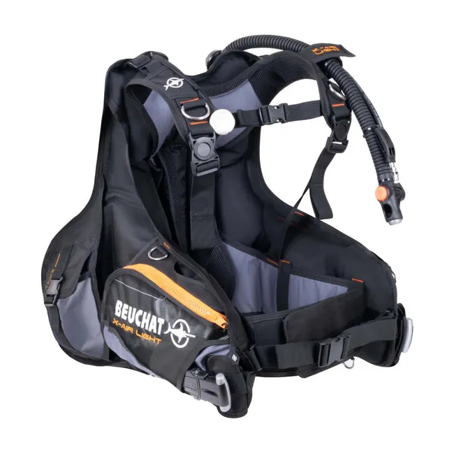 Gilet Stabilisateur X-Air Light Beuchat — équipement plongée — déstockage — Vannes