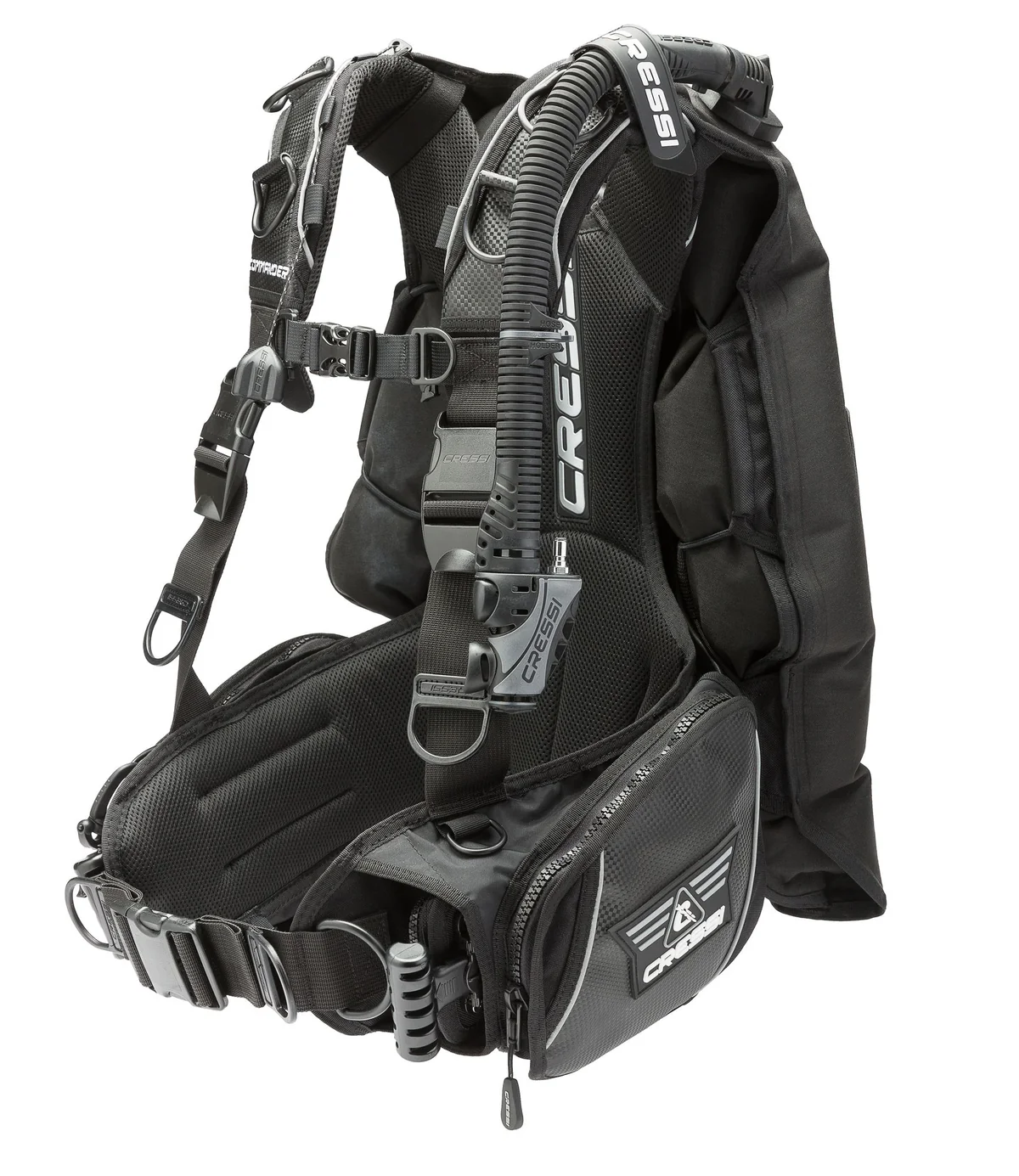 Gilet Stabilisateur Commander Evo Cressi — équipement plongée — déstockage — Vannes