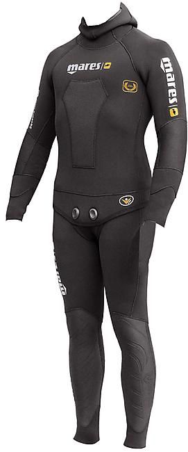 Veste 7mm + Pantalon 5mm Squadra Superflex Mares — équipement plongée — déstockage — Vannes