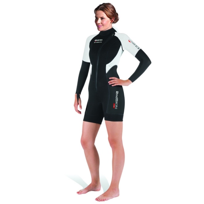 Shorty 2nd Skin Mares Cagoule Amovible — équipement plongée — déstockage — Vannes