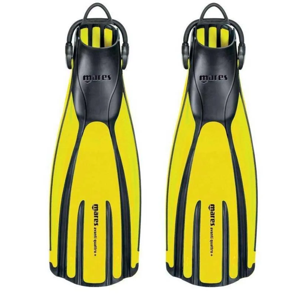 Paires De Palmes Avec Sangles Avanti Quattro+ Mares — équipement plongée — déstockage — Vannes