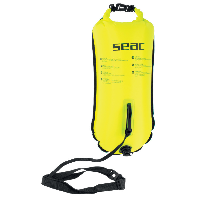 Bouee De Natation Safe Dry Seac Jaune — équipement plongée — déstockage — Vannes