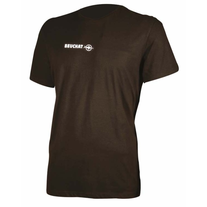 Beuchat Tee Shirt Noir — équipement plongée — déstockage — Vannes